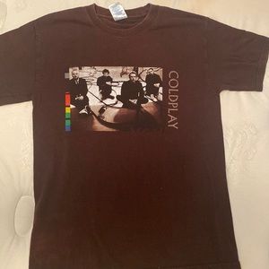 Coldplay 2005 twisted logic tour T-shirt size small unisex